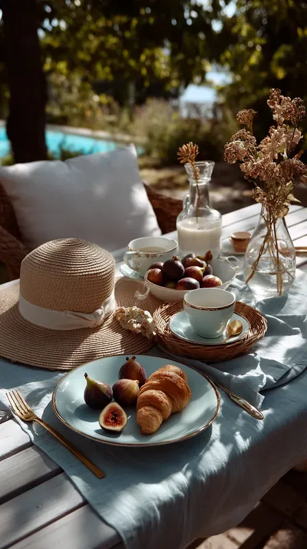 French Riviera Summer Moodboard Visuals
