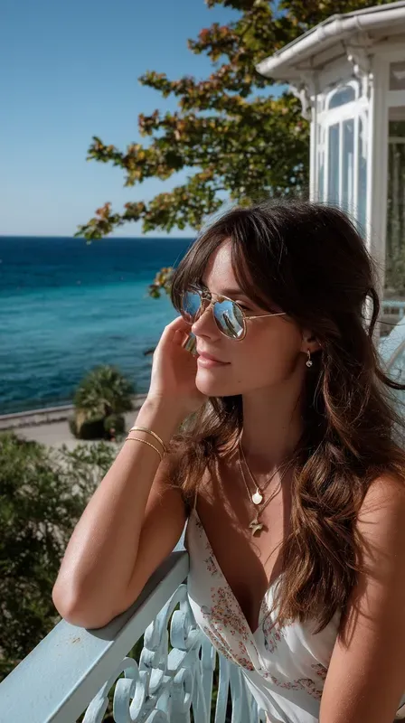 French Riviera Summer Moodboard Visuals