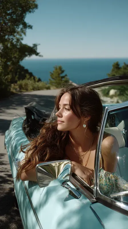 French Riviera Summer Moodboard Visuals