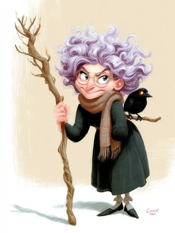 Stylized Cartoon Character Illustrations