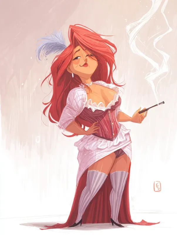 Stylized Cartoon Character Illustrations