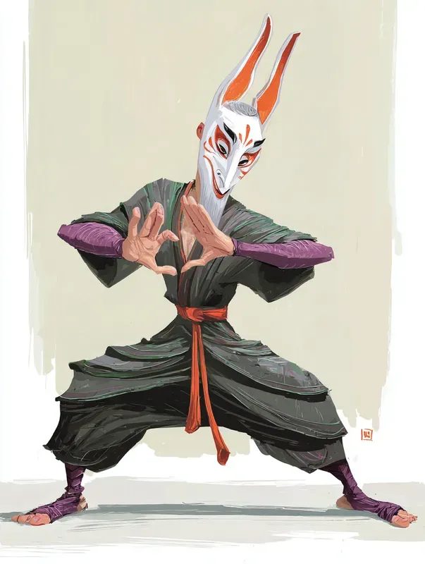 Stylized Cartoon Character Illustrations