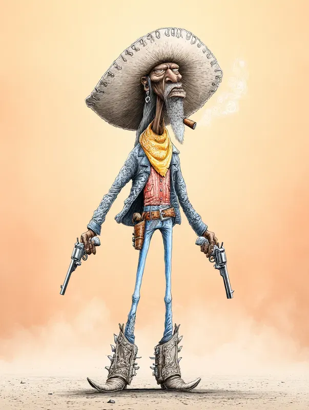 Stylized Cartoon Character Illustrations