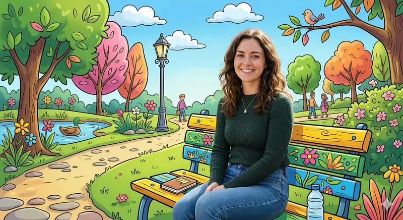 People Inside Cartoon Worlds