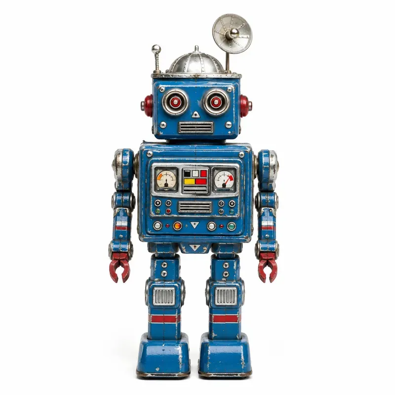 Vintage Tin Toy Robots