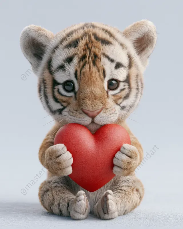 Cute 3D Animal Loves