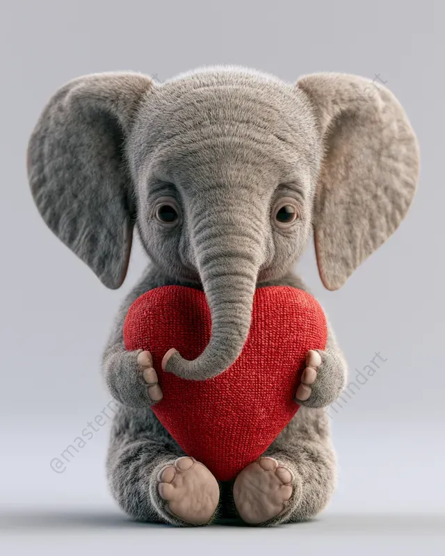 Cute 3D Animal Loves