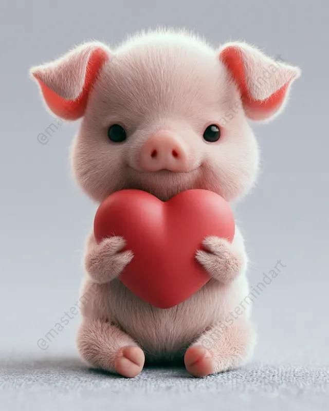 Cute 3D Animal Loves