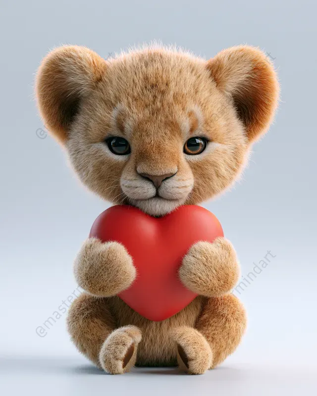 Cute 3D Animal Loves