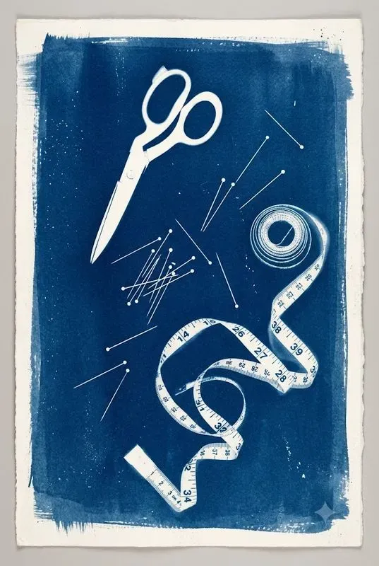 Cyanotype Sun Print Photogram Art