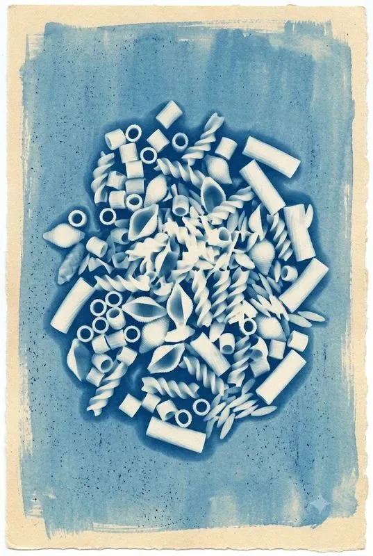 Cyanotype Sun Print Photogram Art