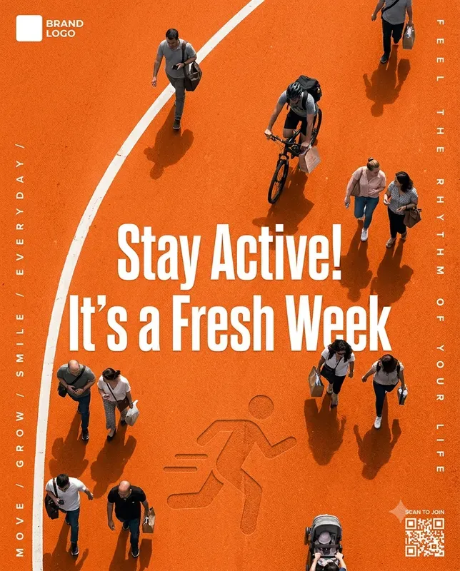 Aerial Top Down Motivation Posters