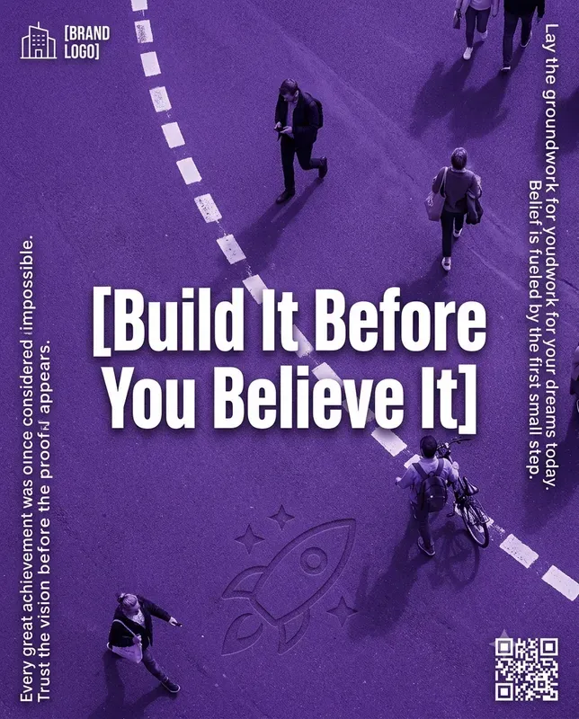 Aerial Top Down Motivation Posters