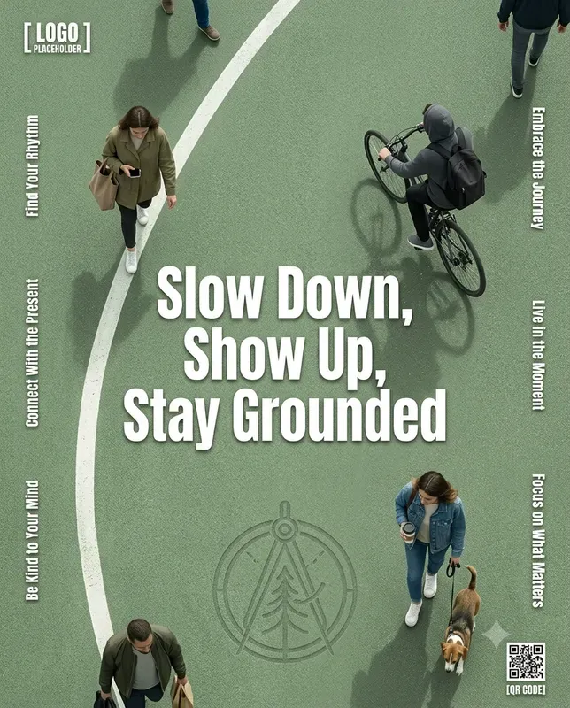 Aerial Top Down Motivation Posters