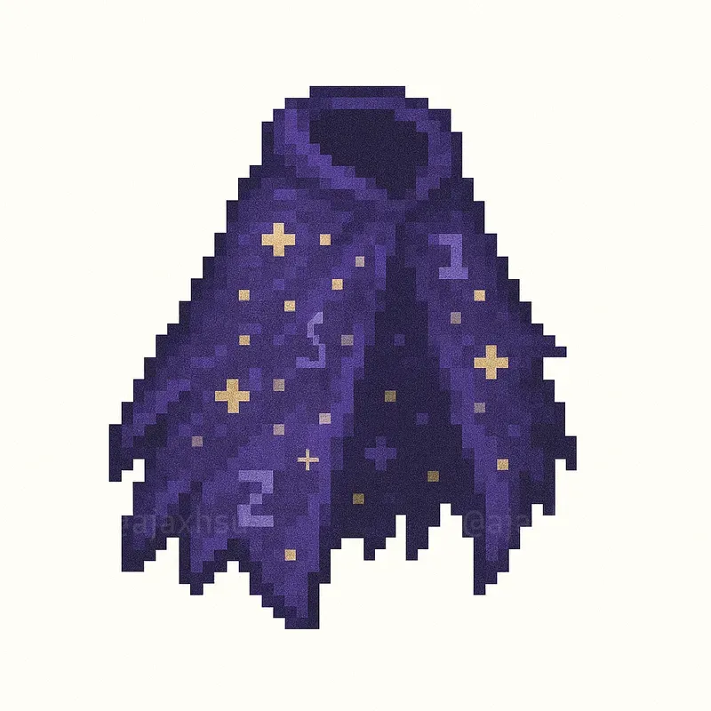Pixel Art RPG Cloak Icon Packs