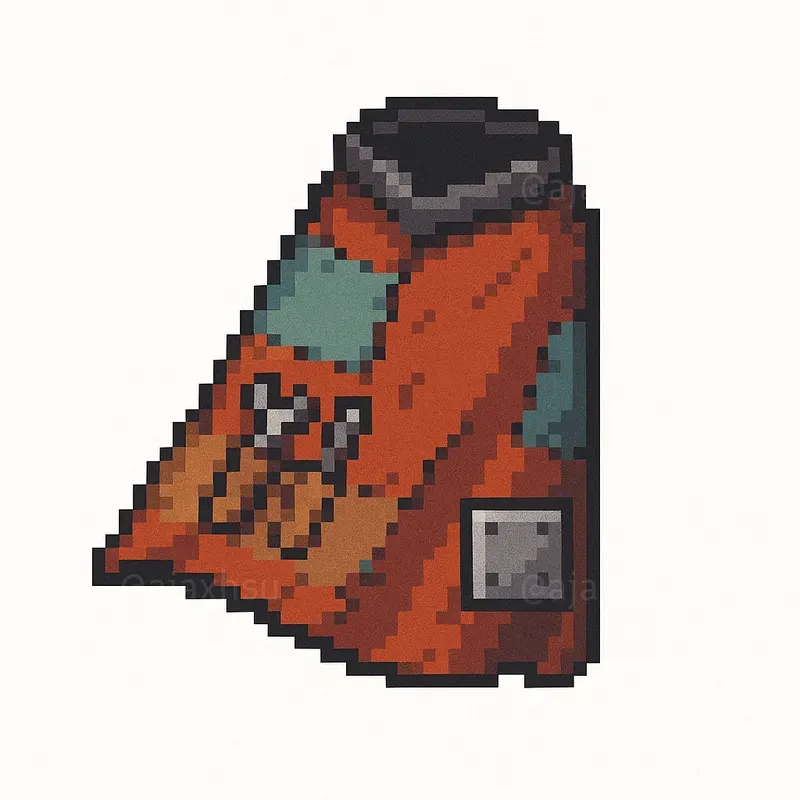 Pixel Art RPG Cloak Icon Packs