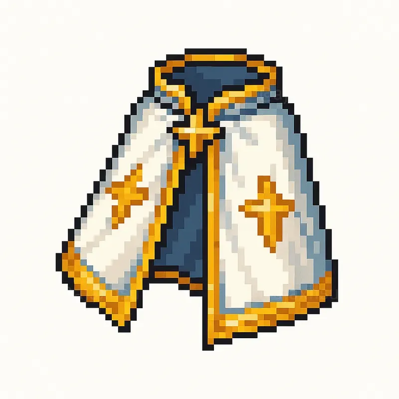 Pixel Art RPG Cloak Icon Packs