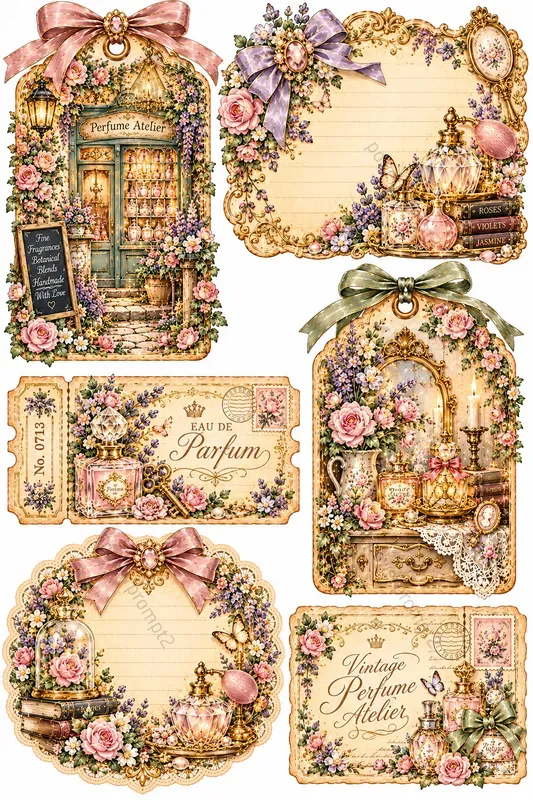 Vintage Storybook Ephemera Collections