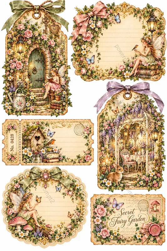 Vintage Storybook Ephemera Collections
