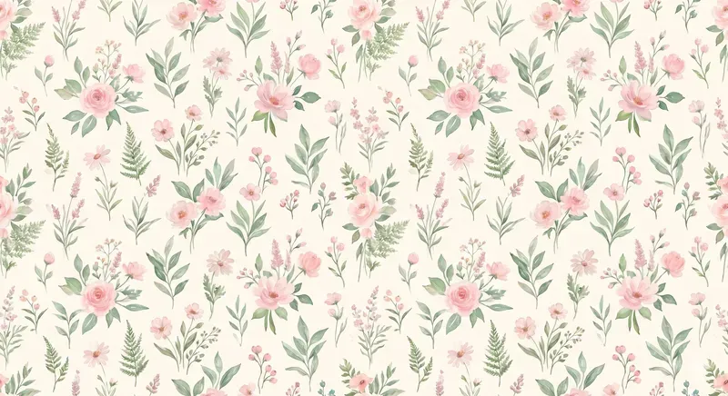 Aesthetic Watercolor Seamless Patterns