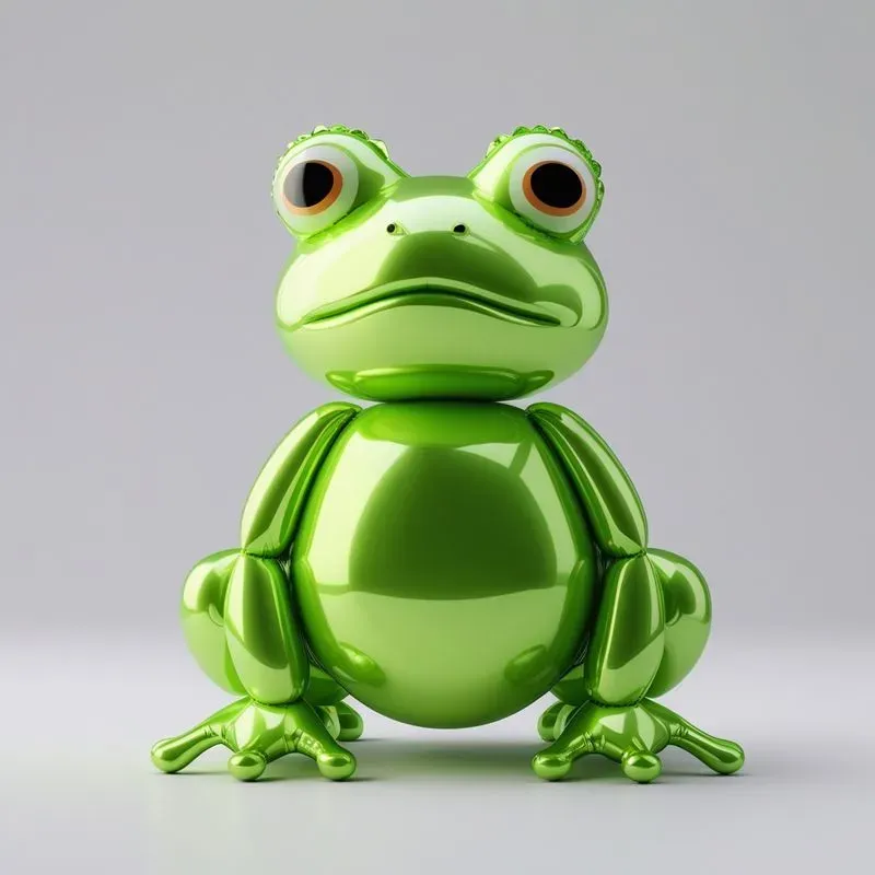 3D Puffy Stickers Glossy Balloon Pets