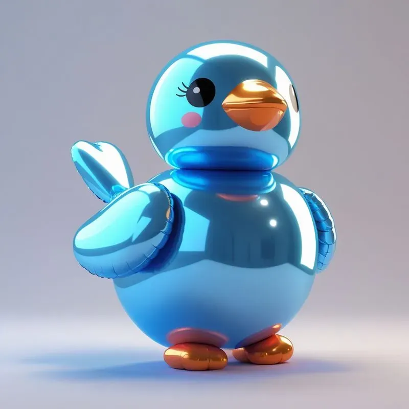 3D Puffy Stickers Glossy Balloon Pets