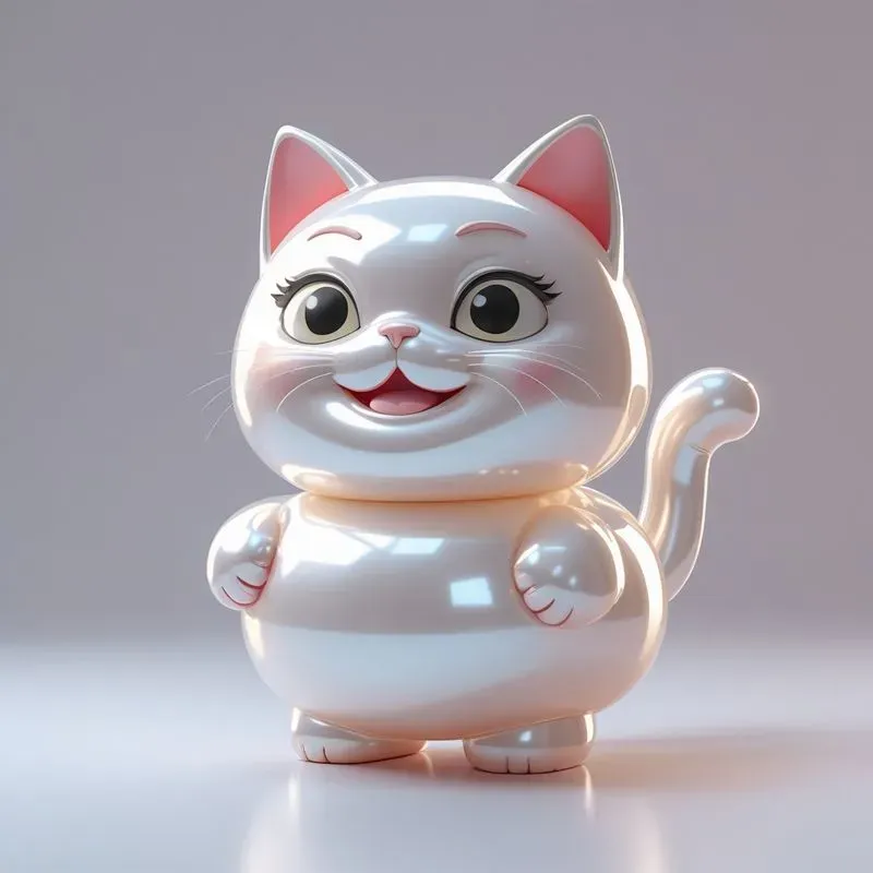 3D Puffy Stickers Glossy Balloon Pets