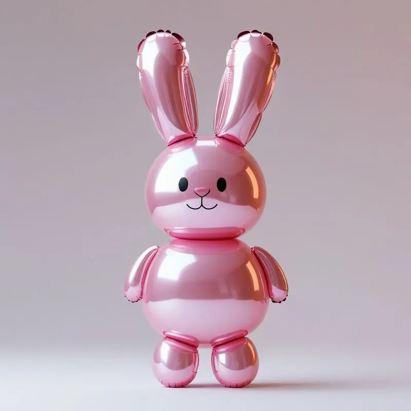 3D Puffy Stickers Glossy Balloon Pets