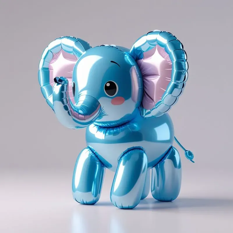 3D Puffy Stickers Glossy Balloon Pets