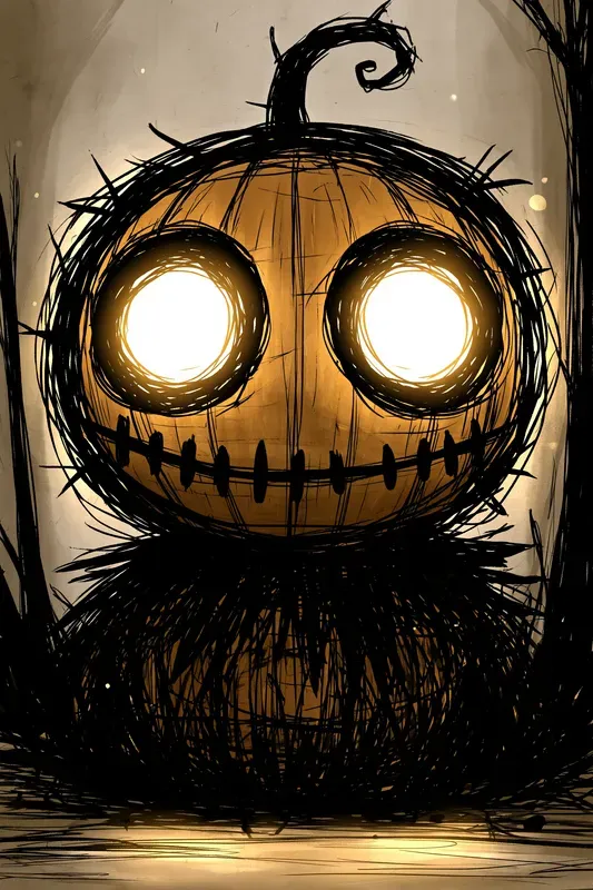 Creepy And Cute Illustrations