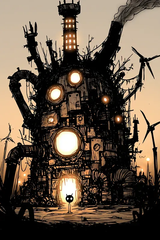 Creepy And Cute Illustrations