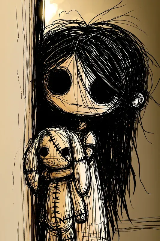 Creepy And Cute Illustrations