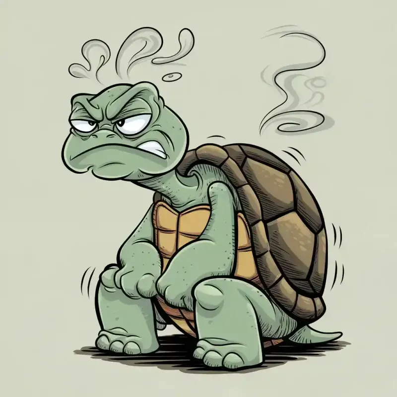 Quirky Cartoon Creatures Sitting