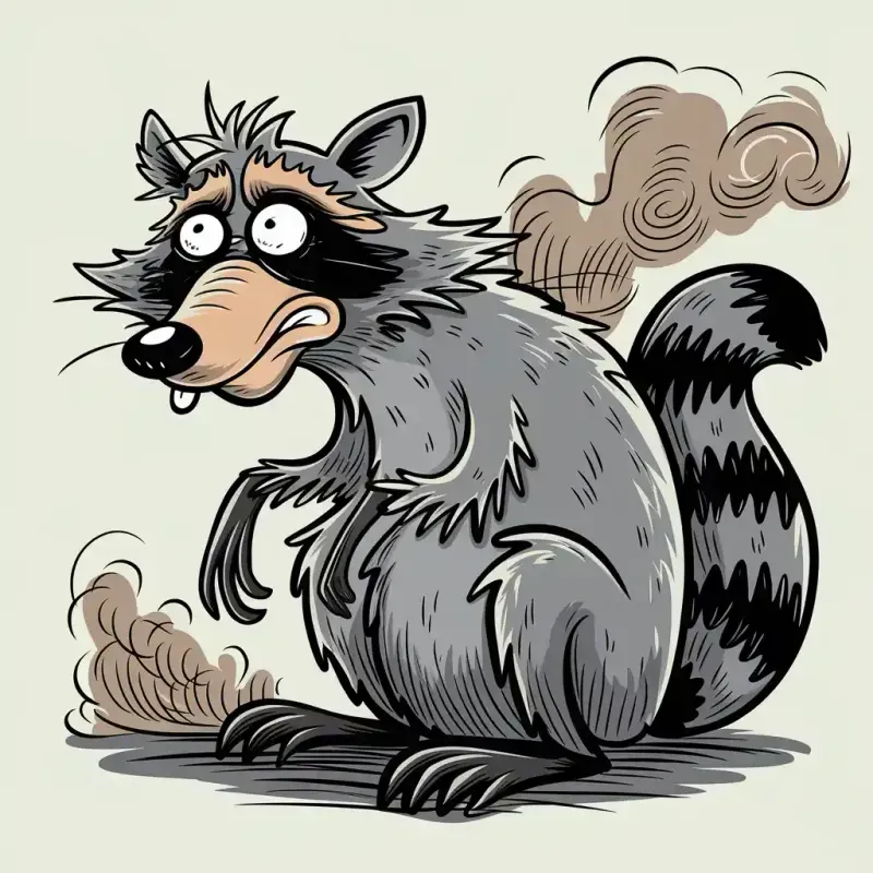 Quirky Cartoon Creatures Sitting