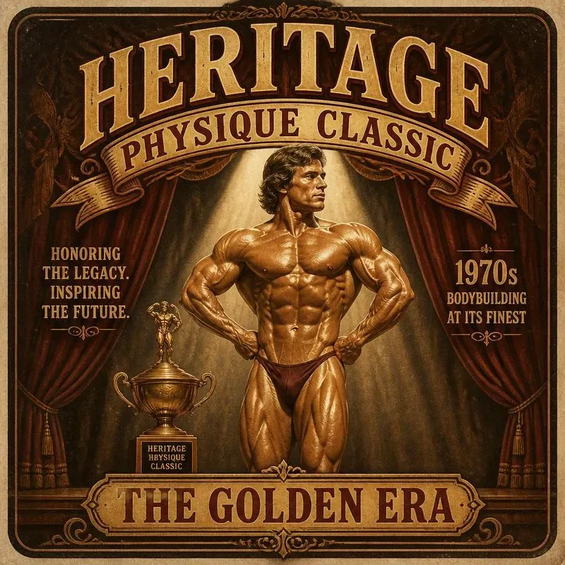 Golden Age Bodybuilding Graphics