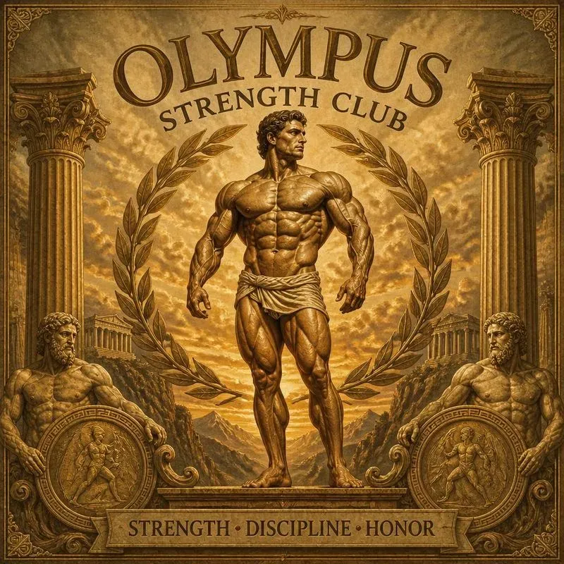 Golden Age Bodybuilding Graphics