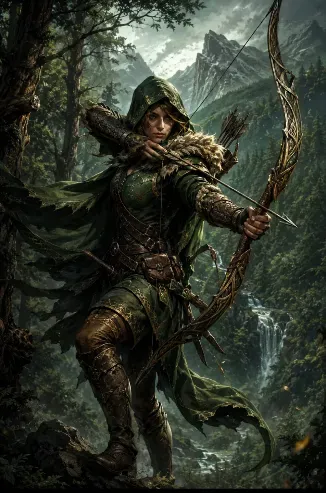 Fantasy Character Concept Art Generator