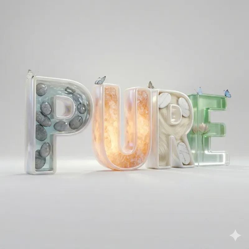 3D Surreal Typography Asset Kits