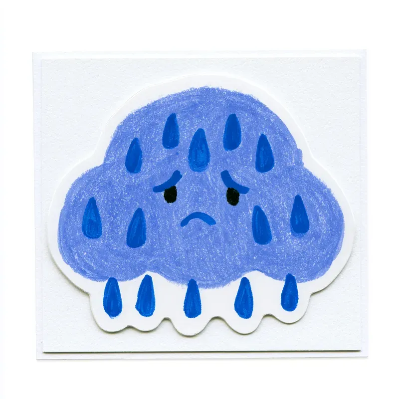 Quirky Abstract Emotion Stickers