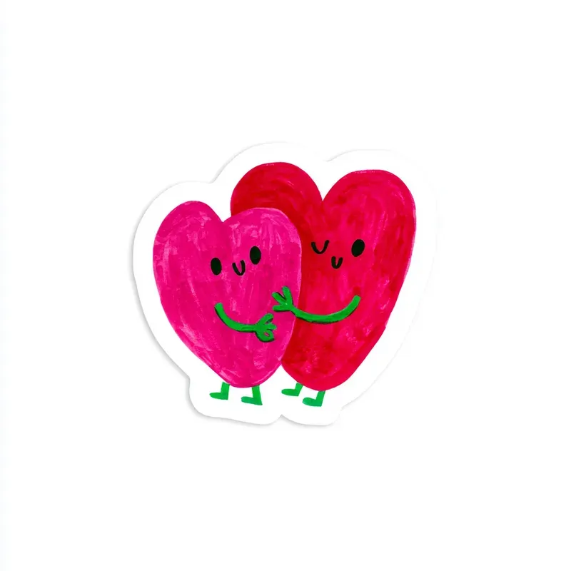 Quirky Abstract Emotion Stickers