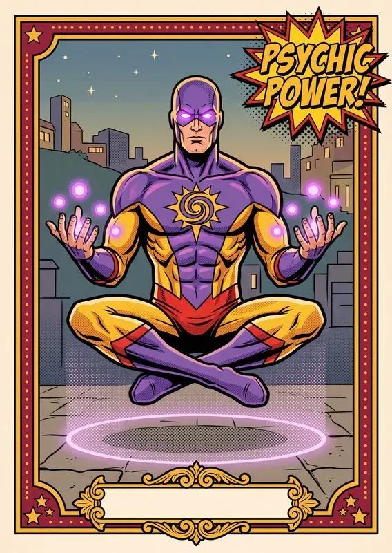 Retro 60s Collectible Comic Heroes