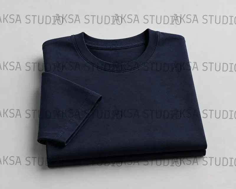 Folded Tshirt Product Studios