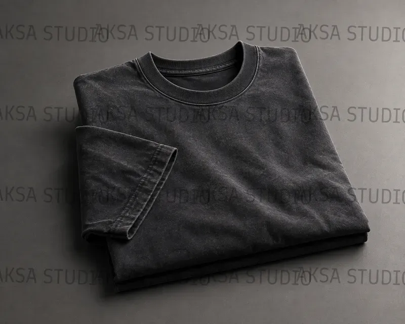Folded Tshirt Product Studios