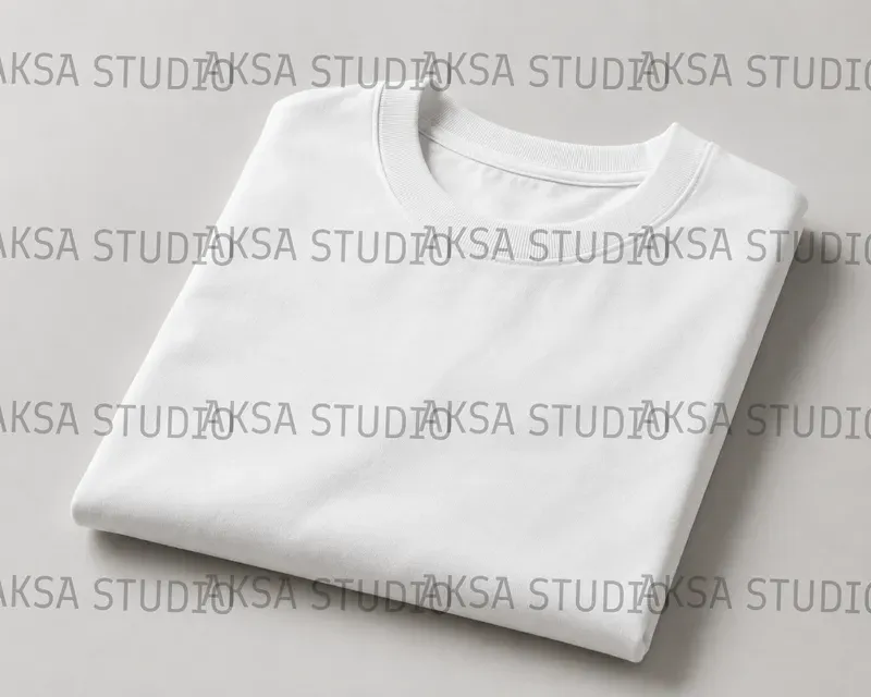 Folded Tshirt Product Studios