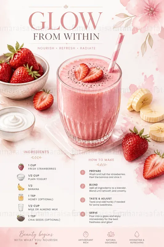 Luxury Watercolor Recipe Poster Creators