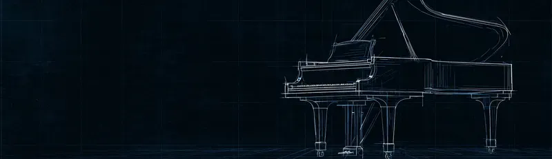 Blueprint Line Art LinkedIn Banners