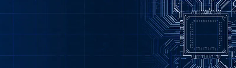 Blueprint Line Art LinkedIn Banners
