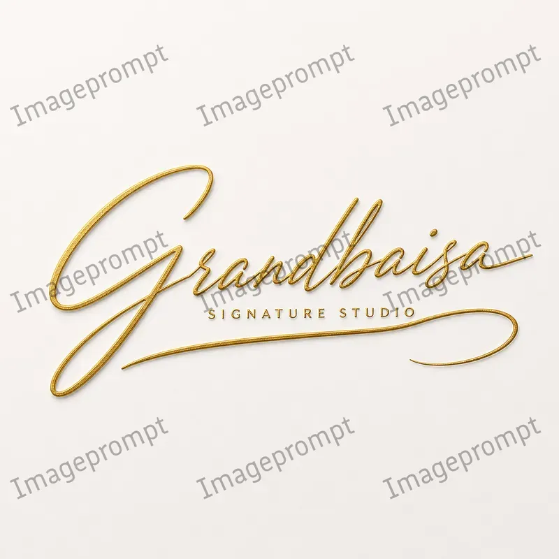 Luxury Signature Logo Designs