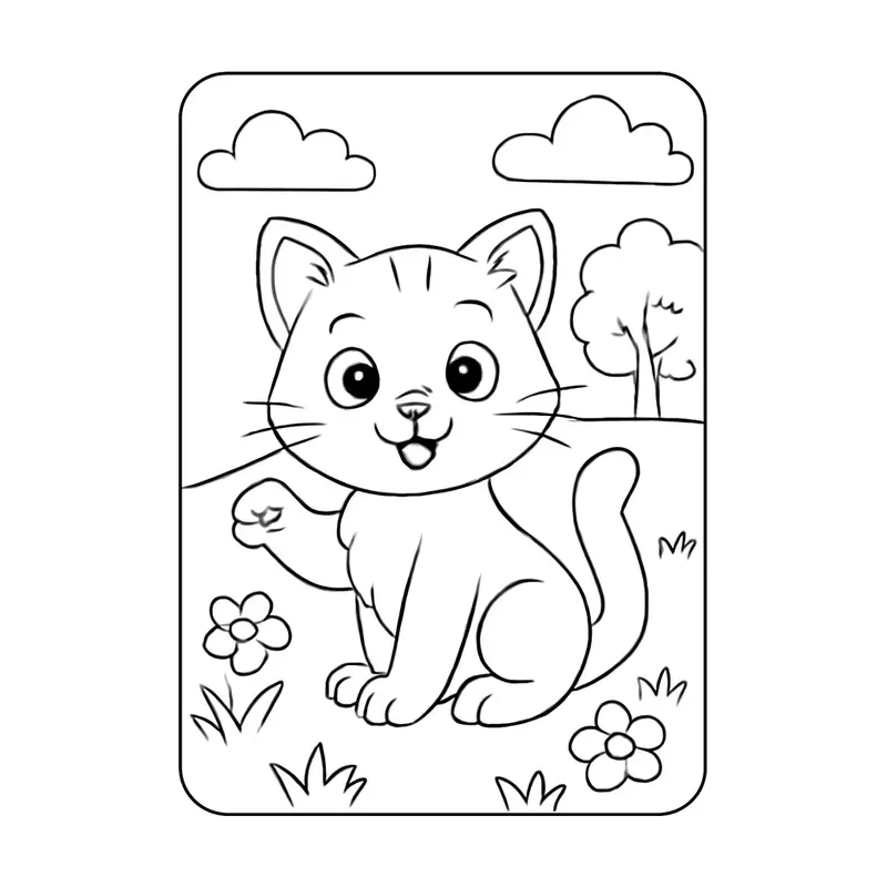 Animal Art For Kids Colouring Books
