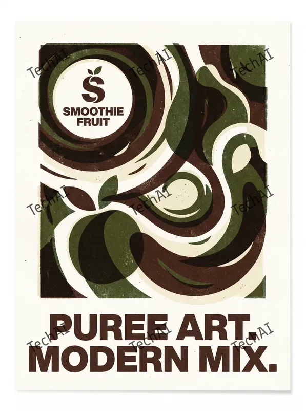 Modern Risograph Cafe Collages